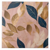 Blush Pink Gold Boho laat populair Collectie achte Tegeltje (Voorkant)