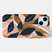 Blush Pink Gold Boho laat trendy Collectie achter Case-Mate iPhone Case (Achterkant (horizontaal))