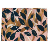 Blush Pink Gold Boho laat trendy Collectie achter Groot Cadeauzakje (Achterkant)