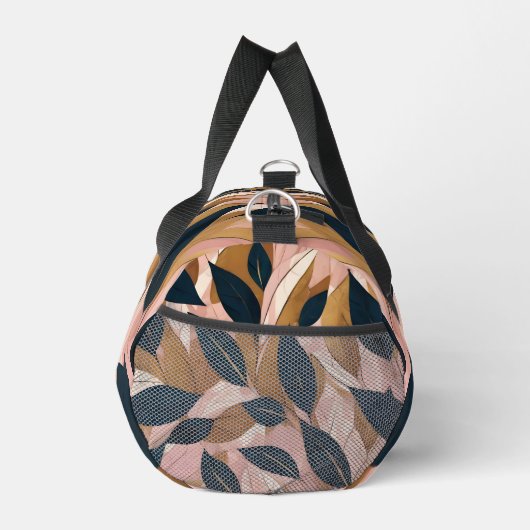 Blush Pink Gold Boho laat trendy Collectie achter Plunjezak (Rechts)