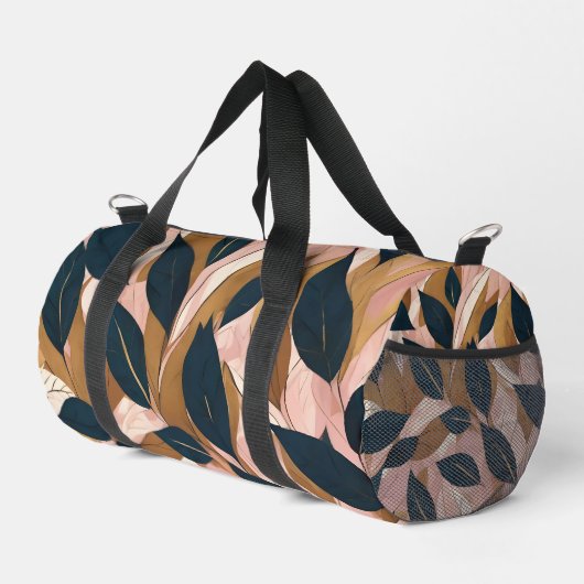 Blush Pink Gold Boho laat trendy Collectie achter Plunjezak (Rechterhoek)