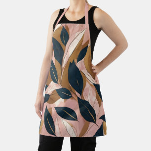 Blush Pink Gold Boho laat trendy Collectie achter Schort