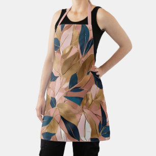 Blush Pink Gold Boho Popular Leaves Collectie Schort