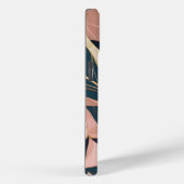 Blush Pink Gold Boho Trendy Leaves Collectie Case-Mate iPhone Case (Achterkant / Rechts)