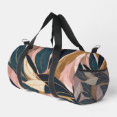 Blush Pink Gold Boho Trendy Leaves Collectie Plunjezak (Rechterhoek)