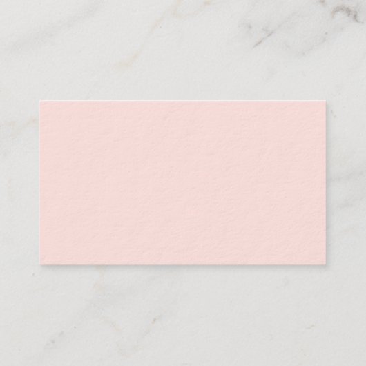 Blush Pink & Gold Chique bruiloft Bezoek onze webs Informatiekaartje (Achterkant)