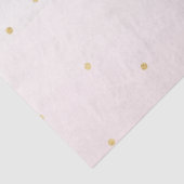 Blush Pink Gold Confetti Sparkle Ombre Tissuepapier (Detail)