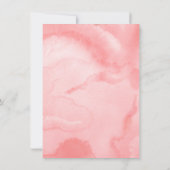 Blush Pink Gold Fairytale Bachelorette Party Uitno Kaart (Achterkant)