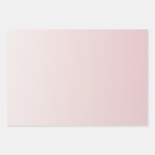 Blush Pink Gold Glitz Glitter Sparkle Inpakpapier Vel (Voorkant 2)