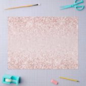 Blush Pink Gold Glitz Glitter Sparkle Tissuepapier (Craft)
