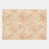 Blush Pink Gold Leopard Print Inpakpapier Vel (Voorkant 3)