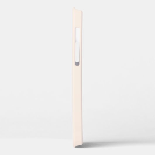 Blush Pink Gold Monogram Case-Mate iPhone Case (Achterkant / Links)