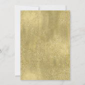 Blush Pink & Gold Paris Parfum Sweet 16 zaterdag Kaart (Achterkant)