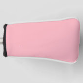 Blush Pink Golf Head Hoesje - Stijlvolle beschermi Golfheadcover (Voorkant)