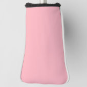 Blush Pink Golf Head Hoesje - Stijlvolle beschermi Golfheadcover (Draai 90)