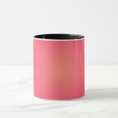 Blush Pink Gradient Coffee Mok (Midden)