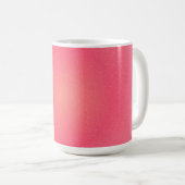 Blush Pink Gradient Coffee Mok (Voorkant rechts)