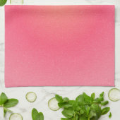 Blush Pink Gradient keukenhanddoek (Gevouwen)