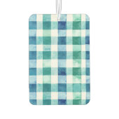 Blush Pink Green Glitter Stripes Christmas Luchtverfrisser (Achterkant)