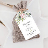 Blush Pink Greenery Gift Label Cadeaulabel