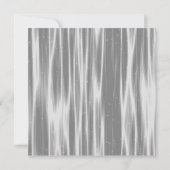 Blush Pink Grey Quinceañera Kaart (Achterkant)