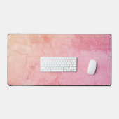 Blush Pink Grote Muismat - Custom Desk Mat (Keyboard & Muis)