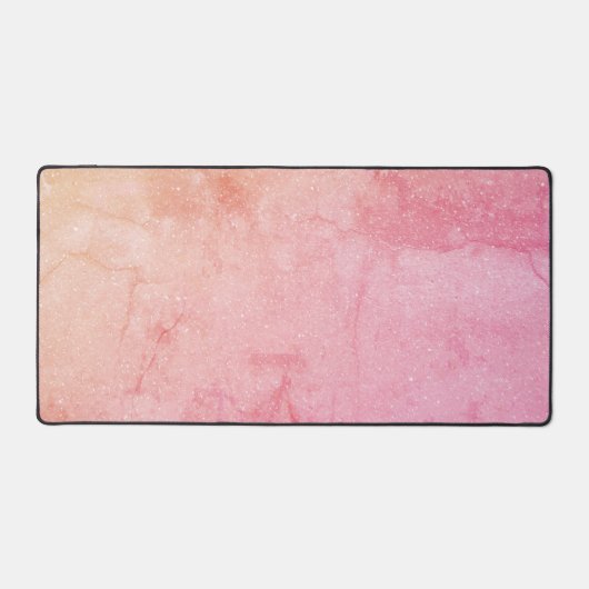 Blush Pink Grote Muismat - Custom Desk Mat (Voorkant)