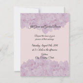 Blush Pink Hydrangea Weddenschap Kaart (Voorkant)