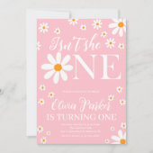 Blush Pink Is 't niet een bloemen verjaardag Kaart (Voorkant)