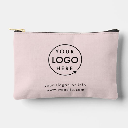 Blush Pink | Logo Business Professional Etui (Voorkant)
