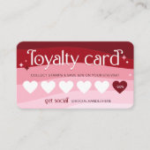 Blush Pink Logo Moderne Arch Retro Salon Makeup Klantenkaartje (Voorkant)