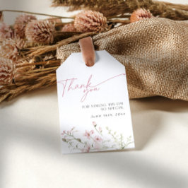 Blush Pink Love beroemd gemaakt door Bloom Wildflo Cadeaulabel