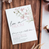 Blush Pink Love beroemd gemaakt door Bloom Wildflo Kaart
