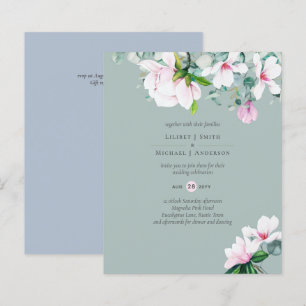 Blush Pink Magnolia Wedding