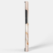 Blush Pink Marble Samsung Galaxy S22 Ultra Hoesje (Rechterkant)