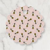 Blush Pink Meant to bee Honey Wedding Label (Achterkant)