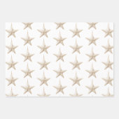 Blush Pink Mint Star Ornaments Christmas Inpakpapier Vel (Voorkant 2)