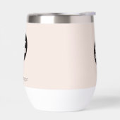 Blush Pink Modern Custom Company Logo Slogan (Links)