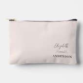 Blush Pink Modern Minimalist Etui (Voorkant)