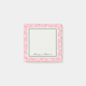 Blush Pink Modern Wildbloemen Post-it® Notes (Voorkant)