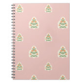 Blush pink mughal floral pattern notitieboek (Voorkant)