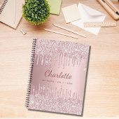 Blush pink name diary notitieboek
