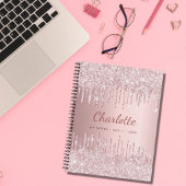 Blush pink name diary notitieboek