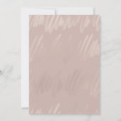 Blush Pink Oké New Plan Weddenschap Bewaar de datu Save The Date (Achterkant)