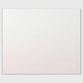 Blush Pink Ombre Cadeaupapier (Vlak)