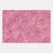 Blush Pink Ombre Stripes Inpakpapier Vel (Voorkant 2)