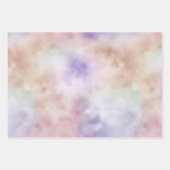 Blush Pink Paars Tie-kleurstof      Inpakpapier Vel (Voorkant 2)