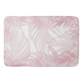 Blush Pink Palm Bliss 1 #tropisch #kunst Badmat (Voorkant)