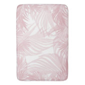 Blush Pink Palm Bliss 1 #tropisch #kunst Badmat (Voorkant Verticaal)