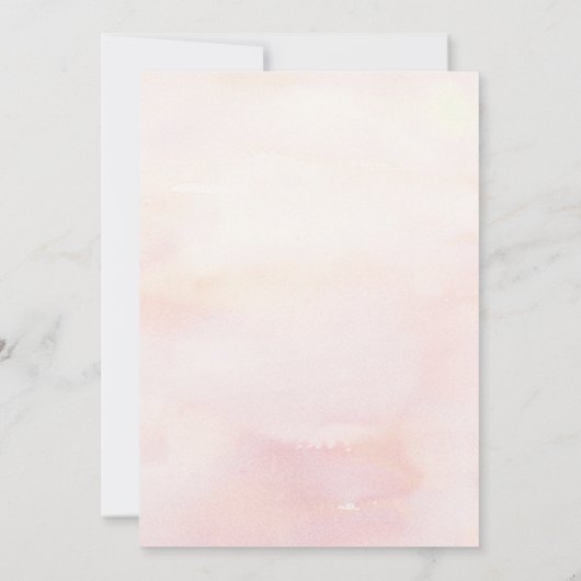 Blush Pink Pampas Grass Sla de datum foto op Save The Date (Achterkant)